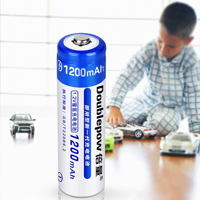 Hps DOUBLEPOW AA 1200MAH 1.2V RECHARGEABLE BATTERY AA DOUBLEPOW 1200MAH Az