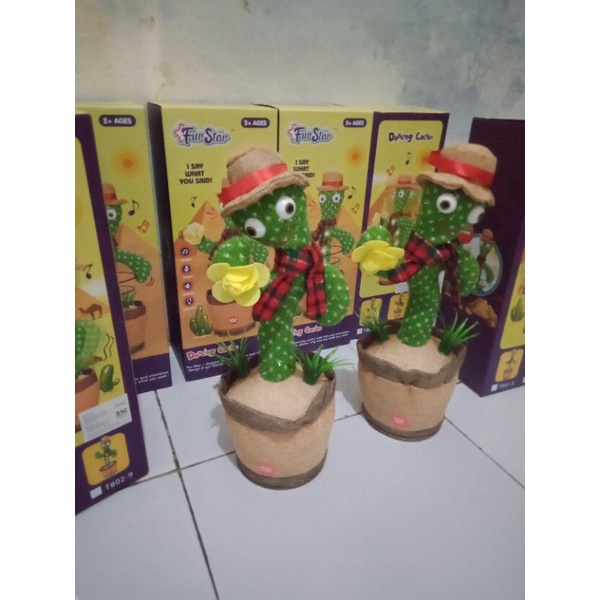 BONEKA katus viral/bisa joget/bicara/belum termasuk baterai