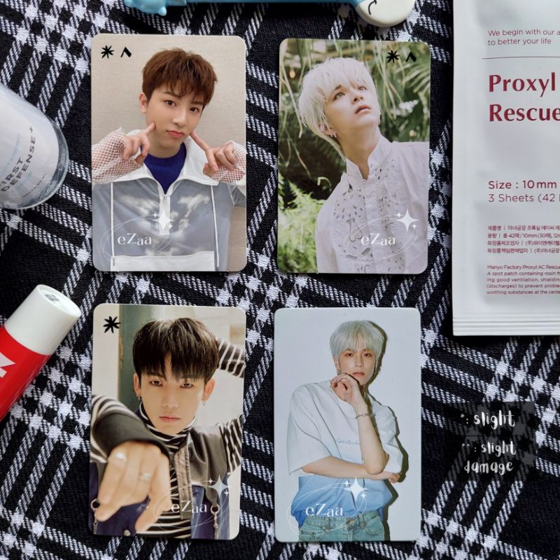 TREASURE PHOTOCARD CHAPTER 2 3 ASAHI JUNGHWAN HYUNSUK APPMUS CONCEPT SELFIE