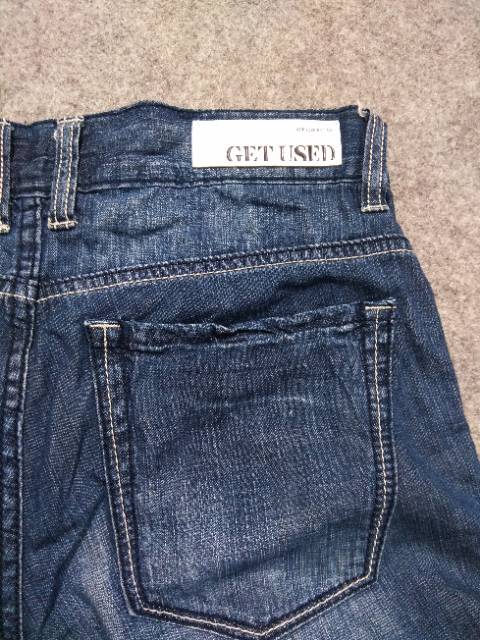 get used jeans