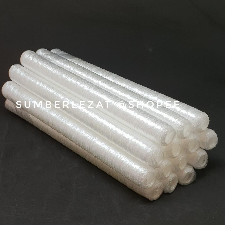 

yhm 19 mm Clear - Casing Selongsong Sosis Plastik Polyamide Food Grade Halal x86☽