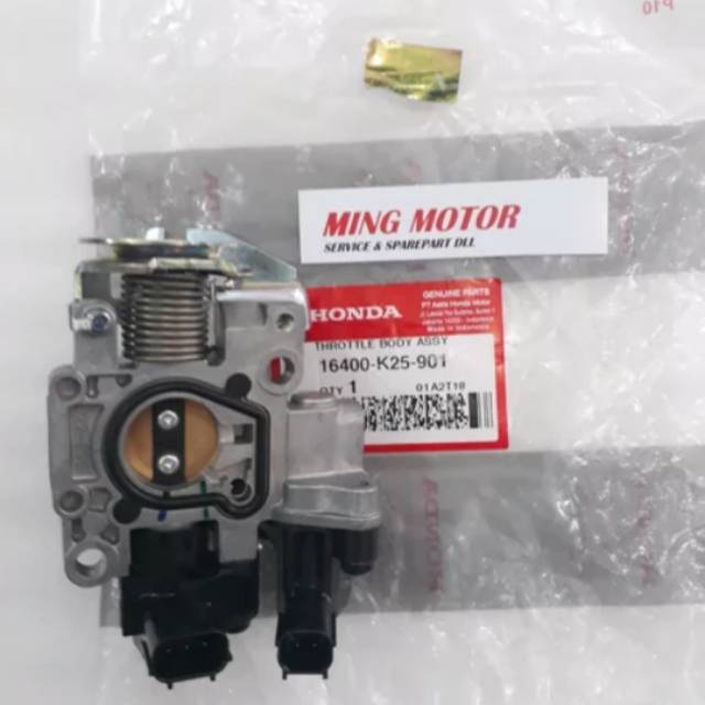 Throttle throtle Body Sensor Tps Beat FI Vario FI Scoopy FI stater kasar K25 asli Ahm