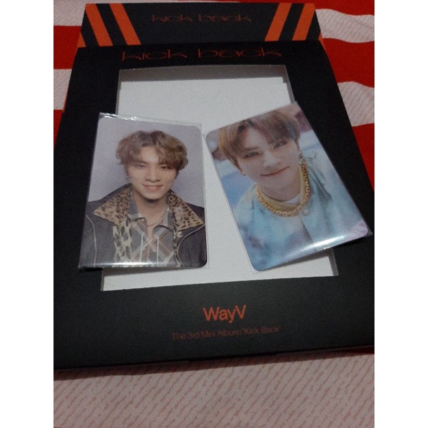 AR Kick Back Wayv Xiaojun Fullset Unsealed ( ar + konsep)