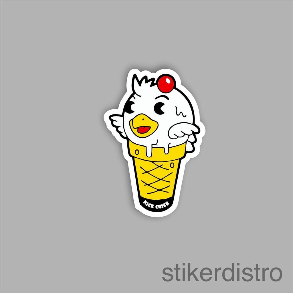 

Stiker Sticker Kickchik ice cream Red Case Phone Logo Brand Band Aesthetic Journal Termurah Clothing Basic Casing Stripping Tempel Label Merk Dinding Graftac Vinyl High Quality