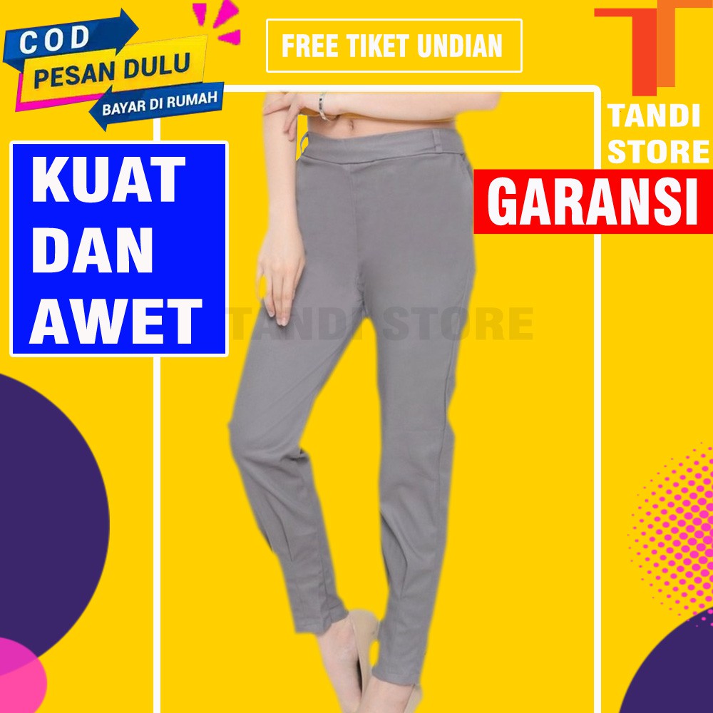 celana bawahan panjang joger kekinian korea korean style cewe wanita perempuan HALUS
