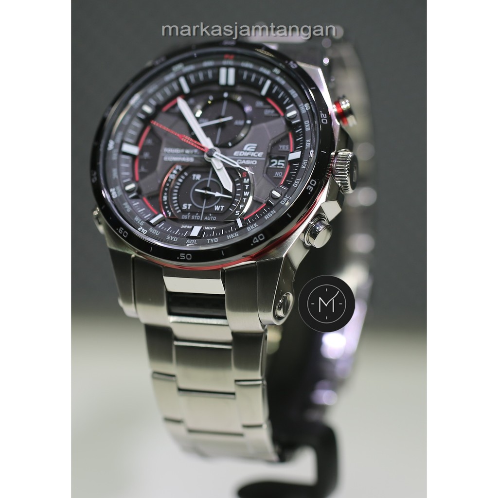 Dijual Casio Edifice EQW-A1200BK Black Stainlee Steel Limited