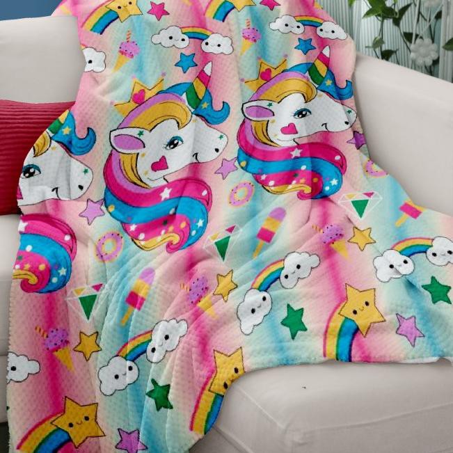 Selimut Anak Karakter Murah Selimut Karakter Unicorn Bulu Lembut Halus Import Kualitas Premium Shopee Indonesia