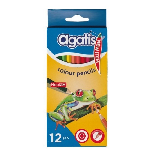 

PENSIL WARNA AGATIS ISI 12 WARNA / AGATIS COLOUR PENCIL C12