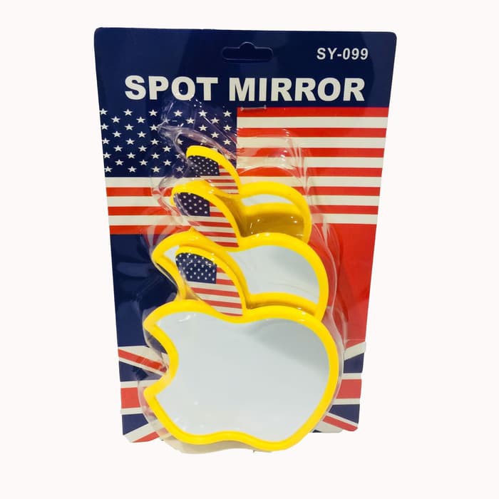 KACA SPION / SPOT MIRROR SY099 3 PCS KACA MODEL APEL UNIVERSAL