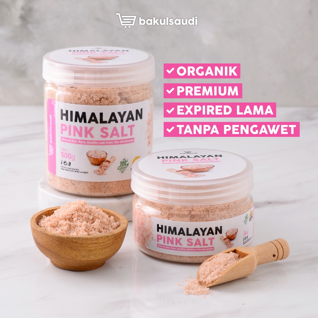 Garam Himalaya Premium Organic Original 100 Natural Himsalt Organik