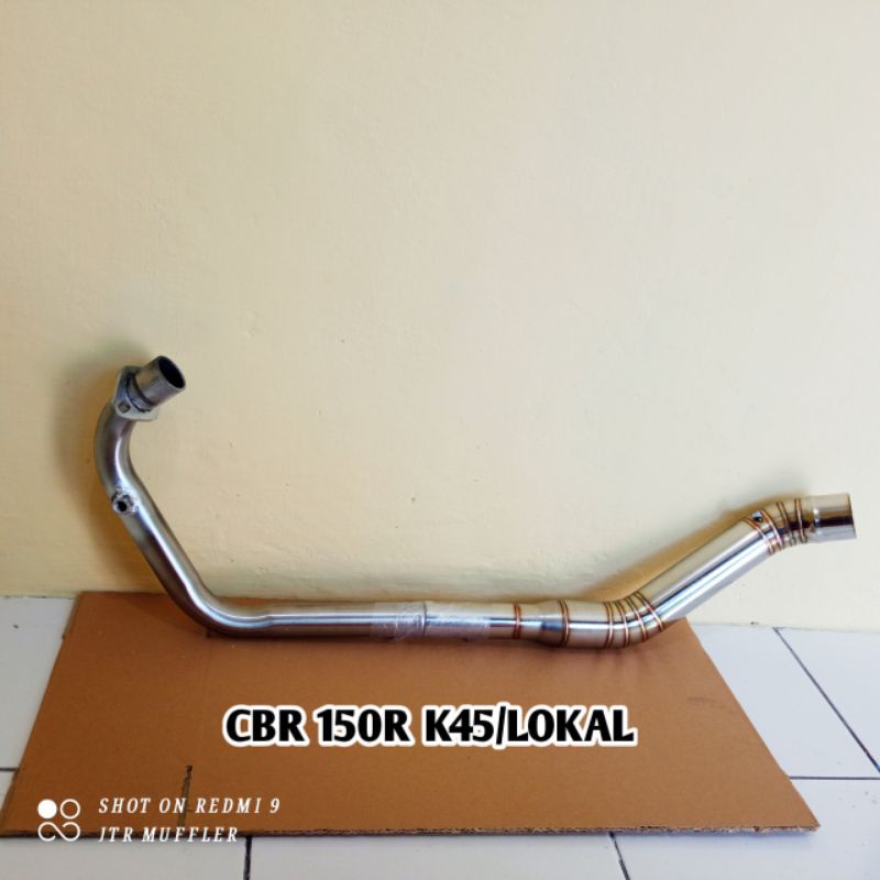 Pipa Leheran Knalpot CBR 150R K45A LOKAL inlet 50mm