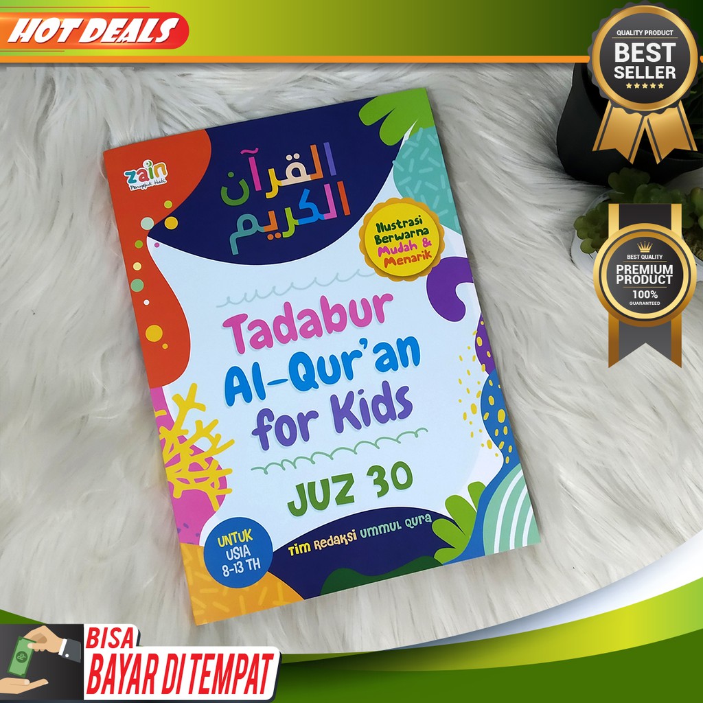 Ready Stok Buku Anak Tadabur Al-Quran For Kids JUZ 30 Untuk Usia 8-13 - Juz 30 Untuk Anak