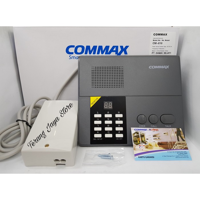 

Intercom Commax CM-810 (100% Original & Garansi Resmi)