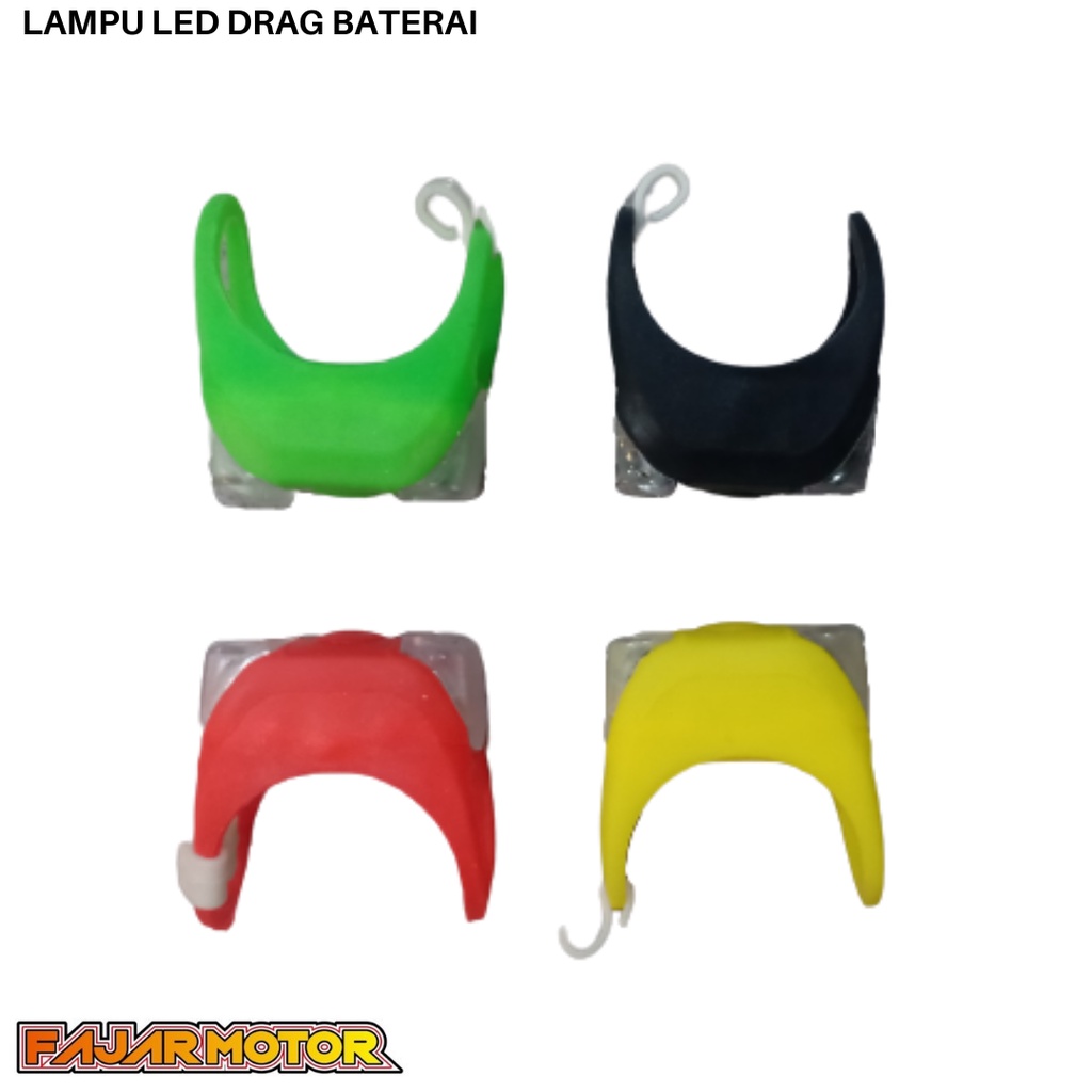 LAMPU LED DRAG BOTTOM DEPAN UNIVERSAL CHARGER &amp; BATERAI