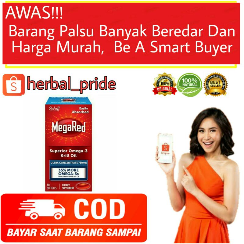 Schiff Mega Red MegaRed Superior Omega-3 Krill Oil 750MG 130 Sotgell Original