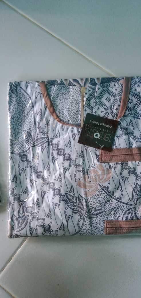 (bayar Dirumah)tunik Batik  Shibori Jumputan Terbariu Size S_3l  /hrb026 Yelbor