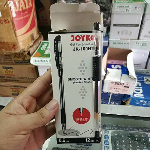 

Pulpen Joyko Gel JK-100NT ( Ujung Runcing )