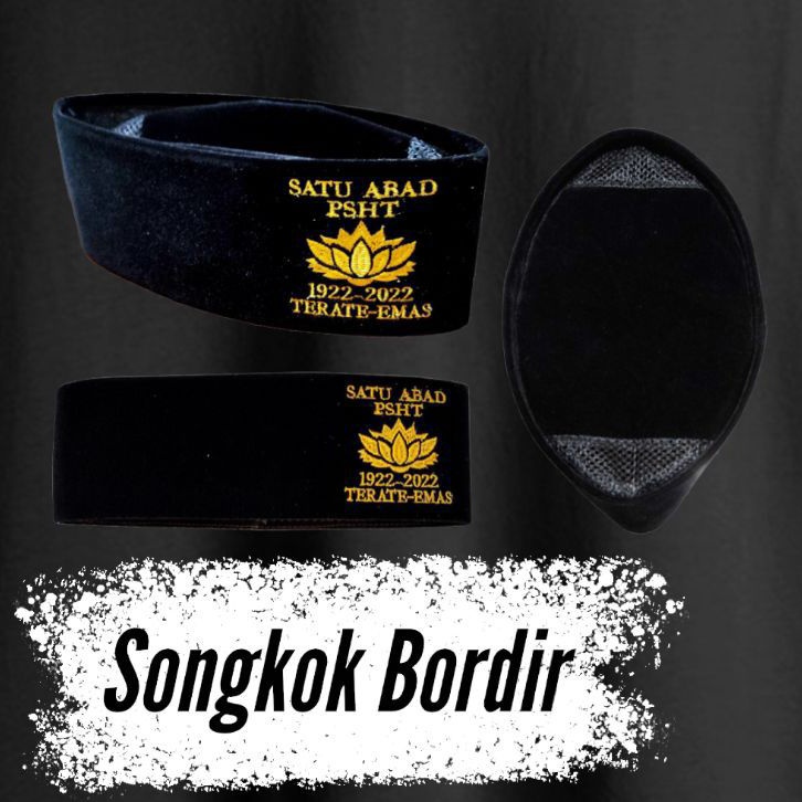 songkok psht.peci psht.topi psht Bordir komputer