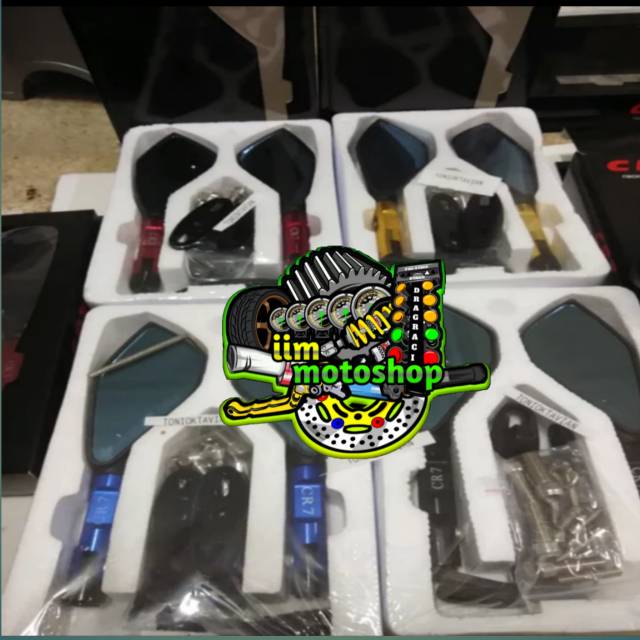 spion tomok CR7 ninja r rr vixion new old cbr cb150r mio soul gt vario 125 vario aerox 155 beat nmax