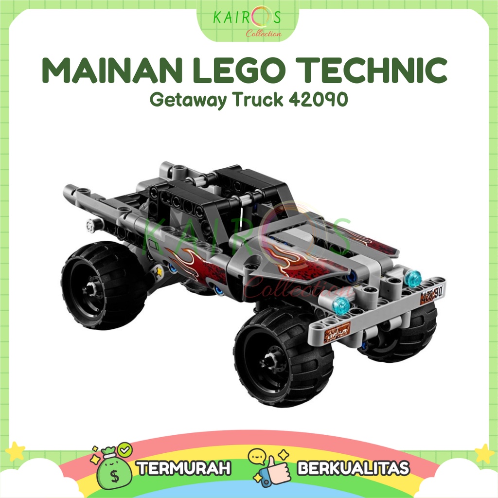 Mainan Anak LEGO TECHNIC 42090 - Getaway Truck