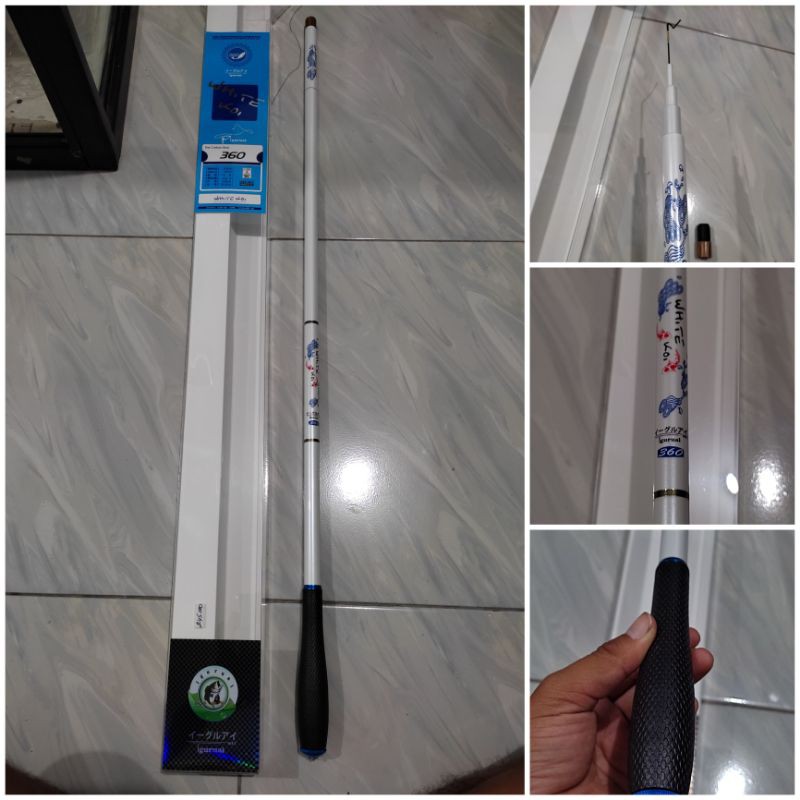 Joran tegek white koi