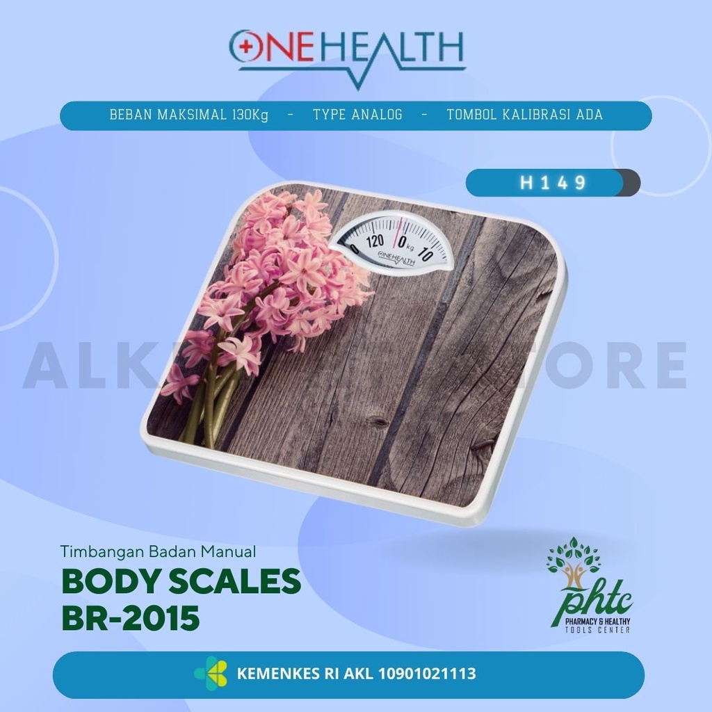 ONEHEALTH Timbangan Badan Manual BR2015