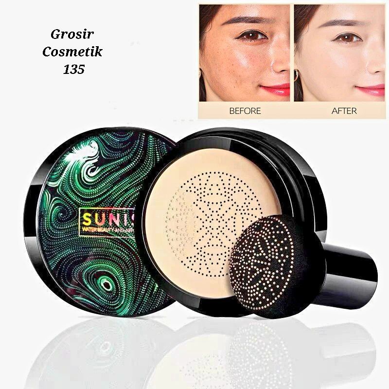 S&quot;NISA MUSHROOM HEAD BB CUSHION AIR PAD CC CREAM [ 𝗢𝗥𝗜𝗚𝗜𝗡𝗔𝗟 𝗜𝗠𝗣𝗢𝗥𝗧 ]