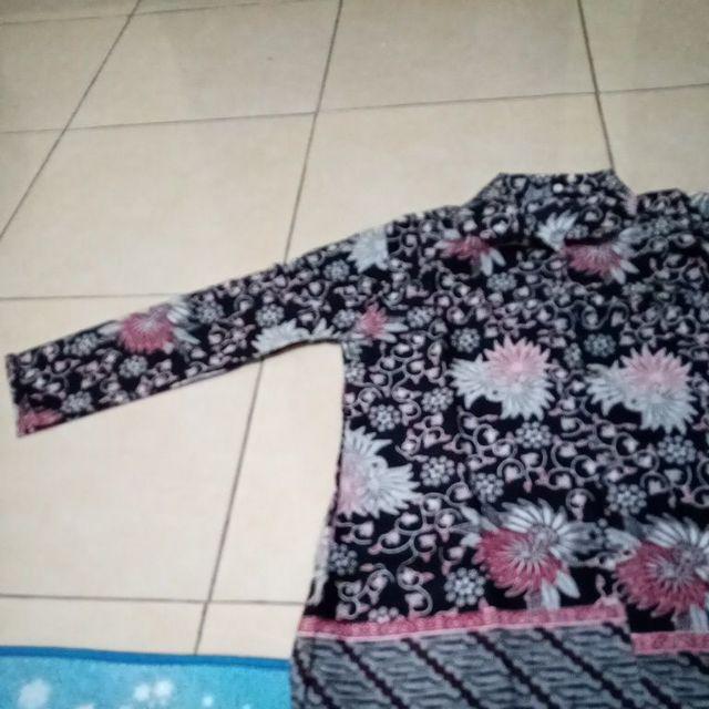 Atasan Batik Dolby Dolbi Dobby Doby Tenun Sutra Tulis Halus Katun Atbm Baron ,sarombit Atasan