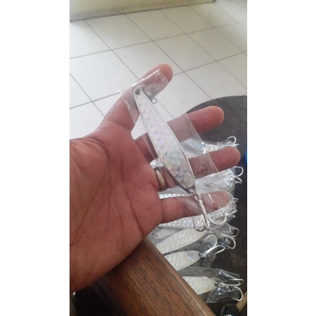 umpan casting tenggiri spoon 30gr siap lempar