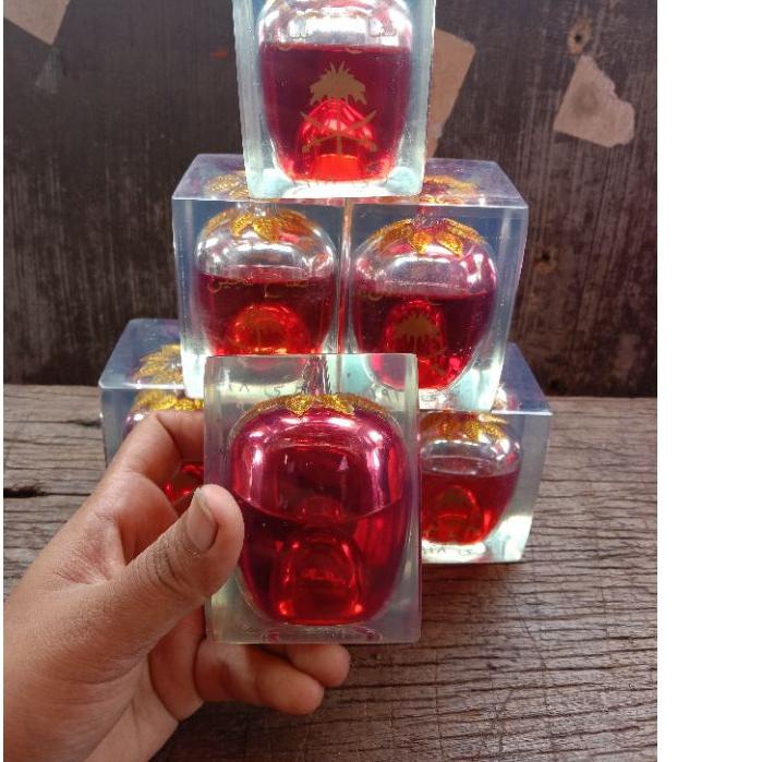 MINYAK APEL JIN BESAR WARNA,DAUN 5,7,9, 11,13 HUSUS WARNA MERAH ALHIKMAH