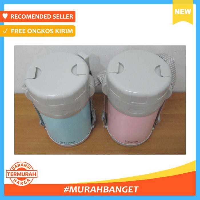 Weston Lunch Box W1Tp 653/654, Tempat Makan "Weston" - Bekal - Kotak Makan & Rantang