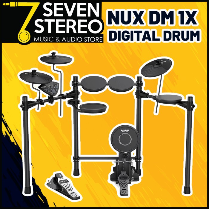 Nux DM 1 X - DM1X - DM 1X Ori Drum Elektrik Electric