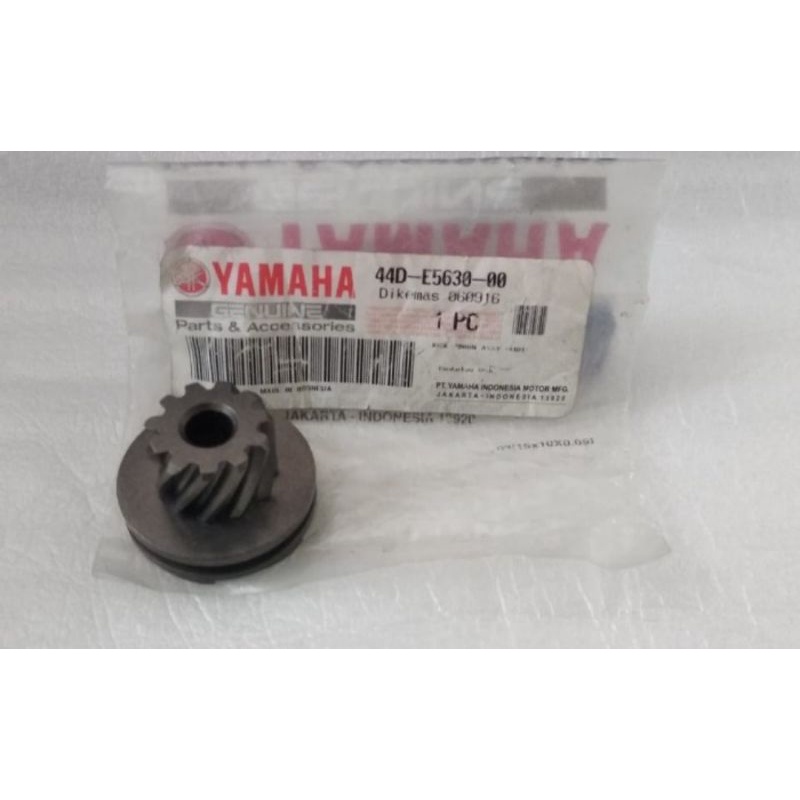 KICK PINION GEAR GIR GIGI SELAH SELAHAN XEON KARBU XEON RC AEROX 125 ASLI ORI YAMAHA 44D E5630 00