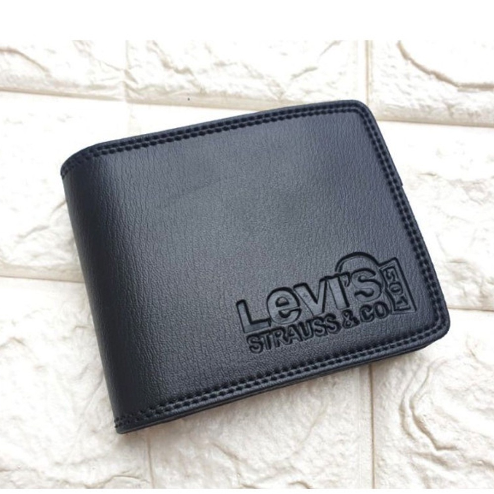 SHOPEE 6.6 SUPER SALE!! Dompet Kulit Tebal Dompet Pendek Lipat Dua Men Wallet Bifold Premium Dompet Kulit Pria 1830