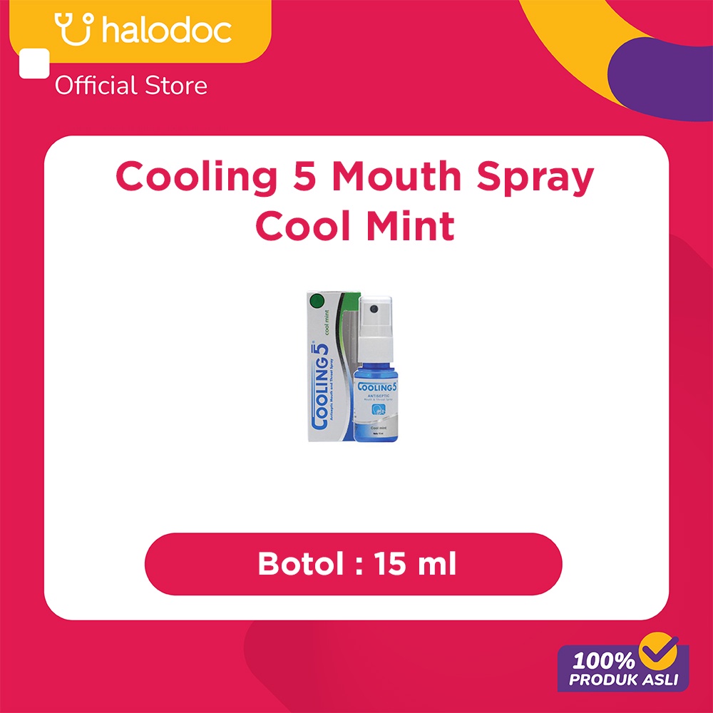Cooling 5 Mouth Spray Cool Mint 15 ml