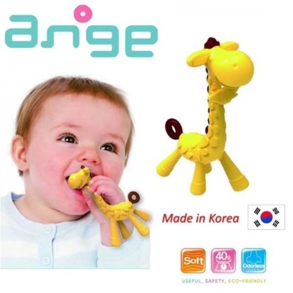 Ange Giraffe Teether made in KOREA / gigitan bayi / Teether bayi korea