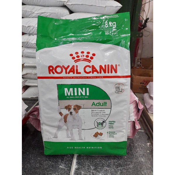 (Grab / Gojek) Royal Canin Mini Adult 8kg - Makanan Anjing Royal Canin