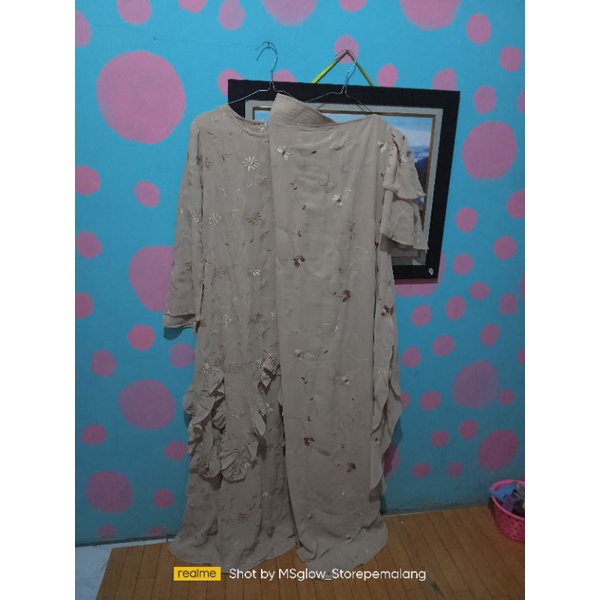 prelove gaun pesta prewed kondangan muslimah syari formal