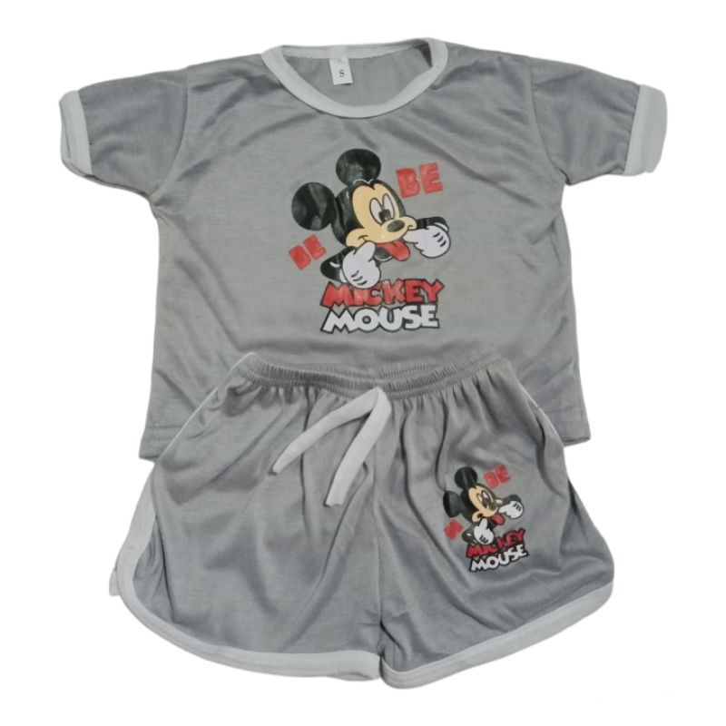 Lover.Fashion,Setelan Anak Playfull Karakter Mickey 1-3 Tahun