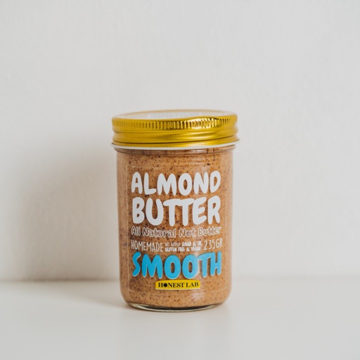 

HOMEMADE ALMOND BUTTER SELAI KACANG ALMOND HEALTHY