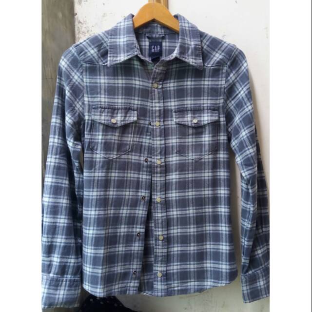Flanel GAP/kemeja GAP/GAP ori "preloved"