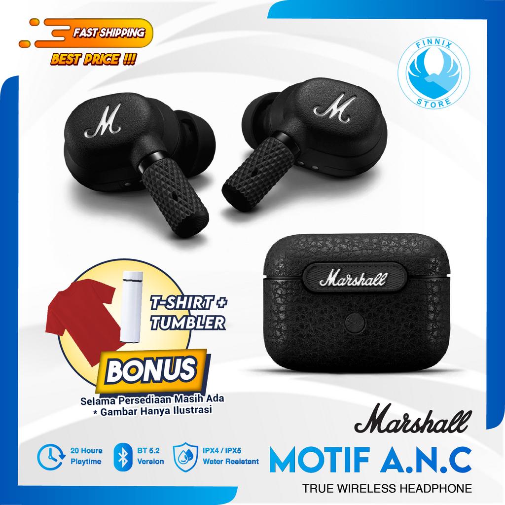 Marshall Motif ANC True Wireless Earphones Earbuds - Garansi Resmi