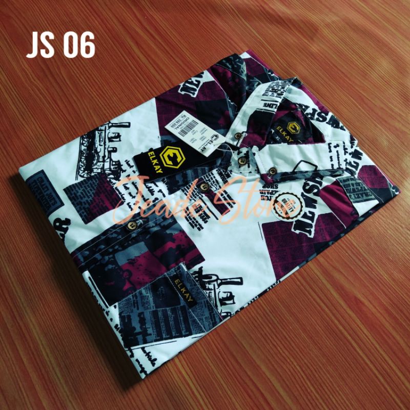 KEMEJA PRIA MOTIF KORAN