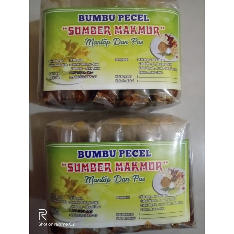 

Bumbu Pecel “wenak” khas Jombang