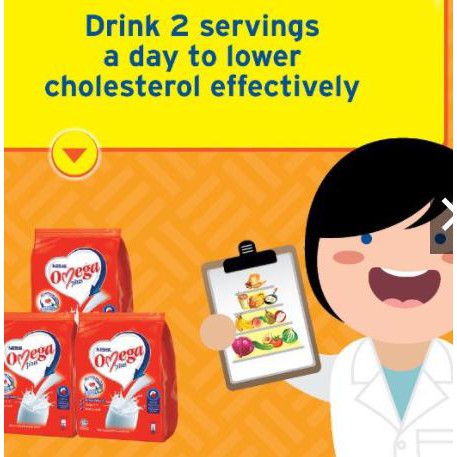 

SUSU BUBUK NESTLE OMEGA PLUS 1KG / LOW FAT HIGH CALCIUM MILK POWDER