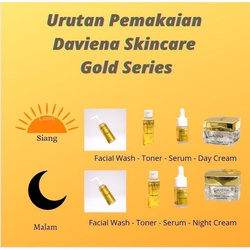 Paket Murah Facial Wash Gold Series Krim Wajah Flek Hitam