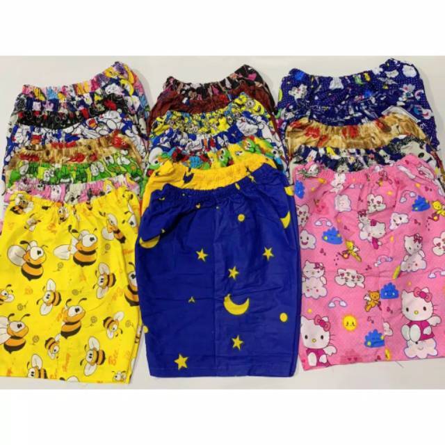 CELANA MOTIF / CELANA HARIAN ANAK / CELANA KATUN