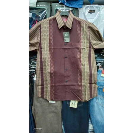 KEMEJA LENGAN PENDEK YOBEL M PRIA