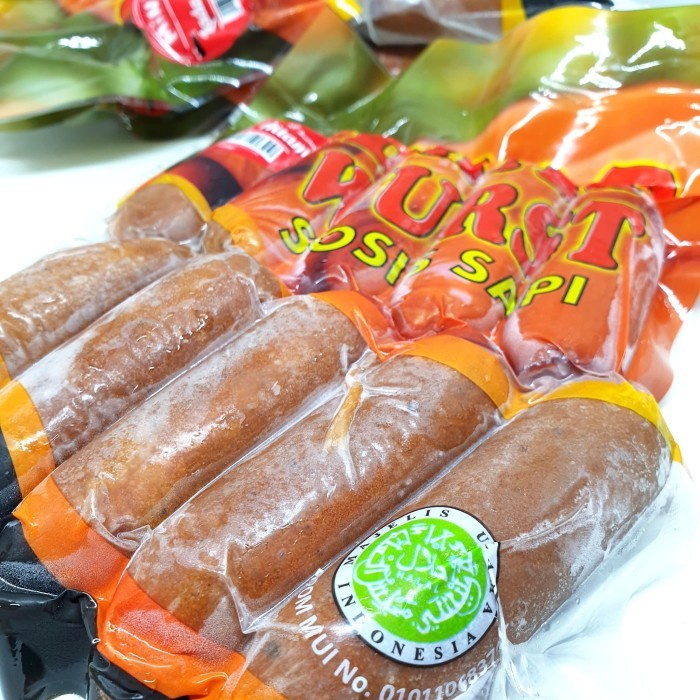 

Sosis Sapi Bratwurst Varian Lada Hitam Mini 10pcs