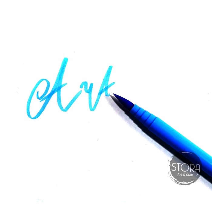 

kaligrafi-perlengkapan- faber-castell calligraphy brush pen set 12 kuas kaligrafi lettering